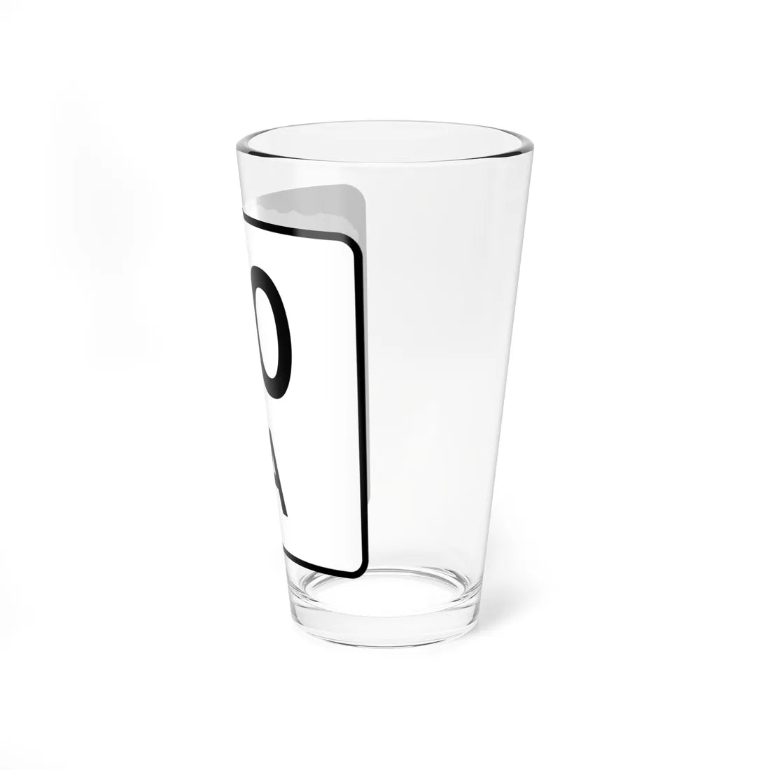 NH Route 10A (New Hampshire) (Road Sign) Pint Glass 16oz - Go Mug Yourself