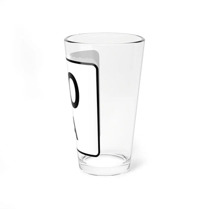 NH Route 10A (New Hampshire) (Road Sign) Pint Glass 16oz - Go Mug Yourself