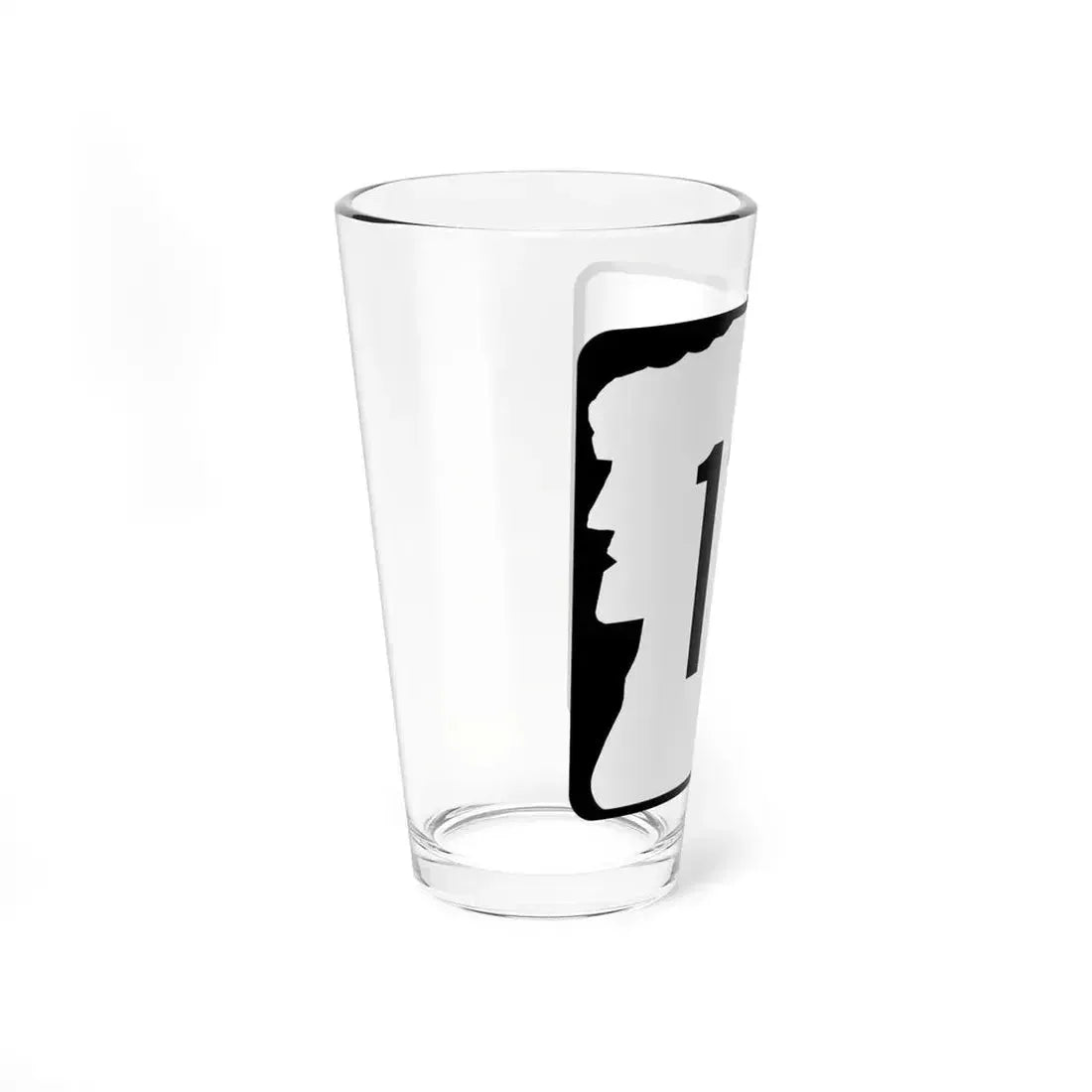 NH Route 114 (New Hampshire) (Road Sign) Pint Glass 16oz - Go Mug Yourself