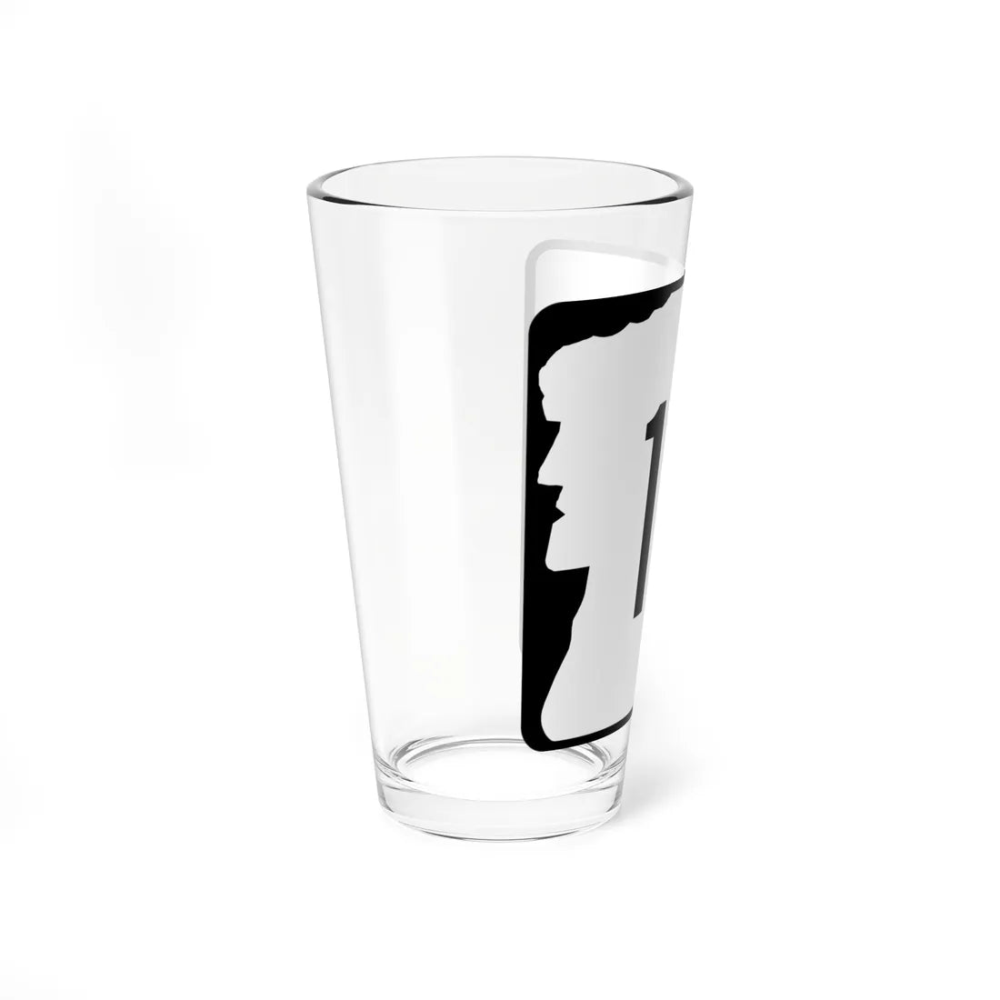 NH Route 121 (New Hampshire) (Road Sign) Pint Glss 16oz - Go Mug Yourself