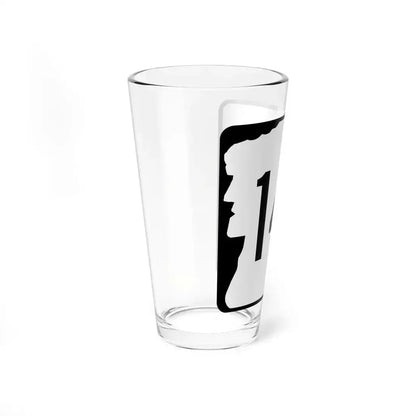 NH Route 140 (New Hampshire) (Road Sign) Pint Glass 16oz - Go Mug Yourself