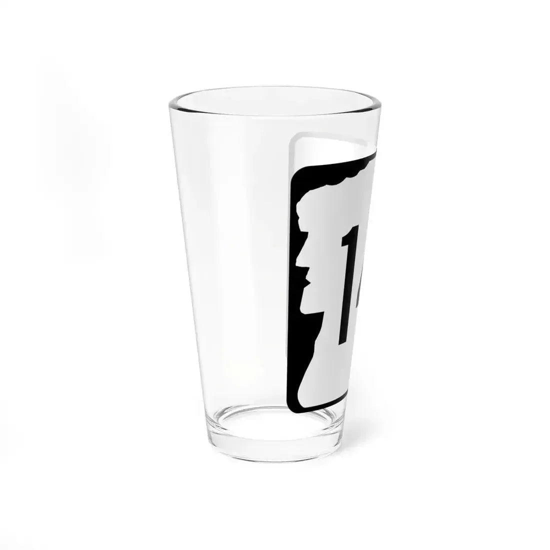 NH Route 145 (New Hampshire) (Road Sign) Pint Glass 16oz - Go Mug Yourself