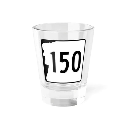 NH Route 150 (New Hampshire) (Road Sign) Shot Glass 1.5oz 1.5oz - Go Mug Yourself