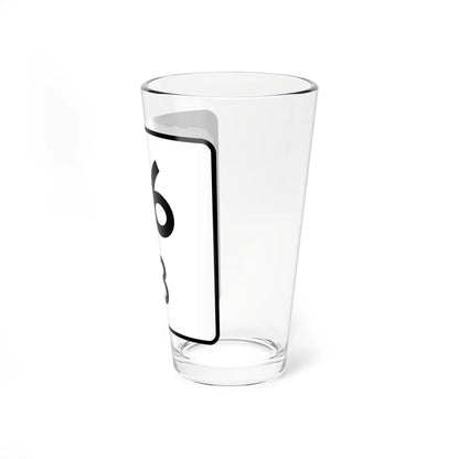 NH Route 16B (New Hampshire) (Road Sign) Pint Glass 16oz - Go Mug Yourself