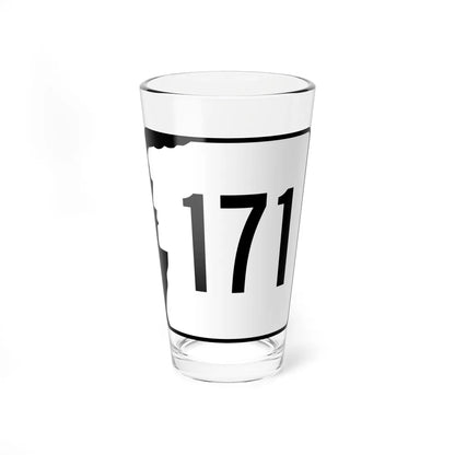 NH Route 171 (New Hampshire) (Road Sign) Pint Glass 16oz 16oz - Go Mug Yourself
