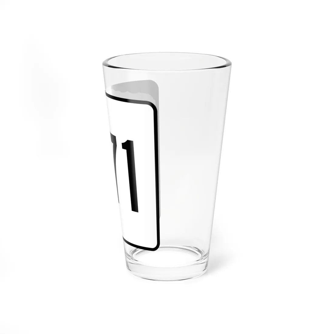 NH Route 171 (New Hampshire) (Road Sign) Pint Glass 16oz - Go Mug Yourself