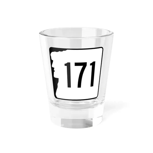 NH Route 171 (New Hampshire) (Road Sign) Shot Glass 1.5oz 1.5oz - Go Mug Yourself