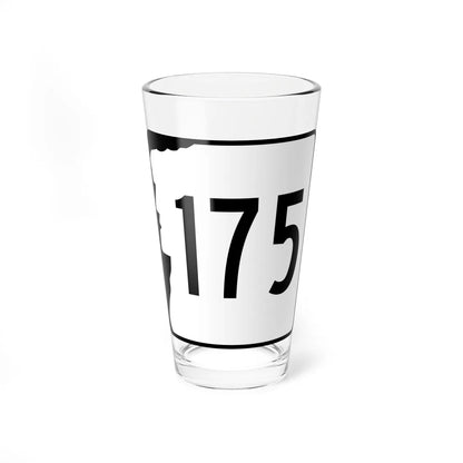NH Route 175 (New Hampshire) (Road Sign) Pint Glass 16oz 16oz - Go Mug Yourself