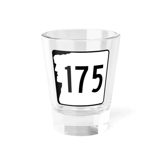 NH Route 175 (New Hampshire) (Road Sign) Shot Glass 1.5oz 1.5oz - Go Mug Yourself