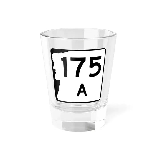 NH Route 175A (New Hampshire) (Road Sign) Shot Glass 1.5oz 1.5oz - Go Mug Yourself