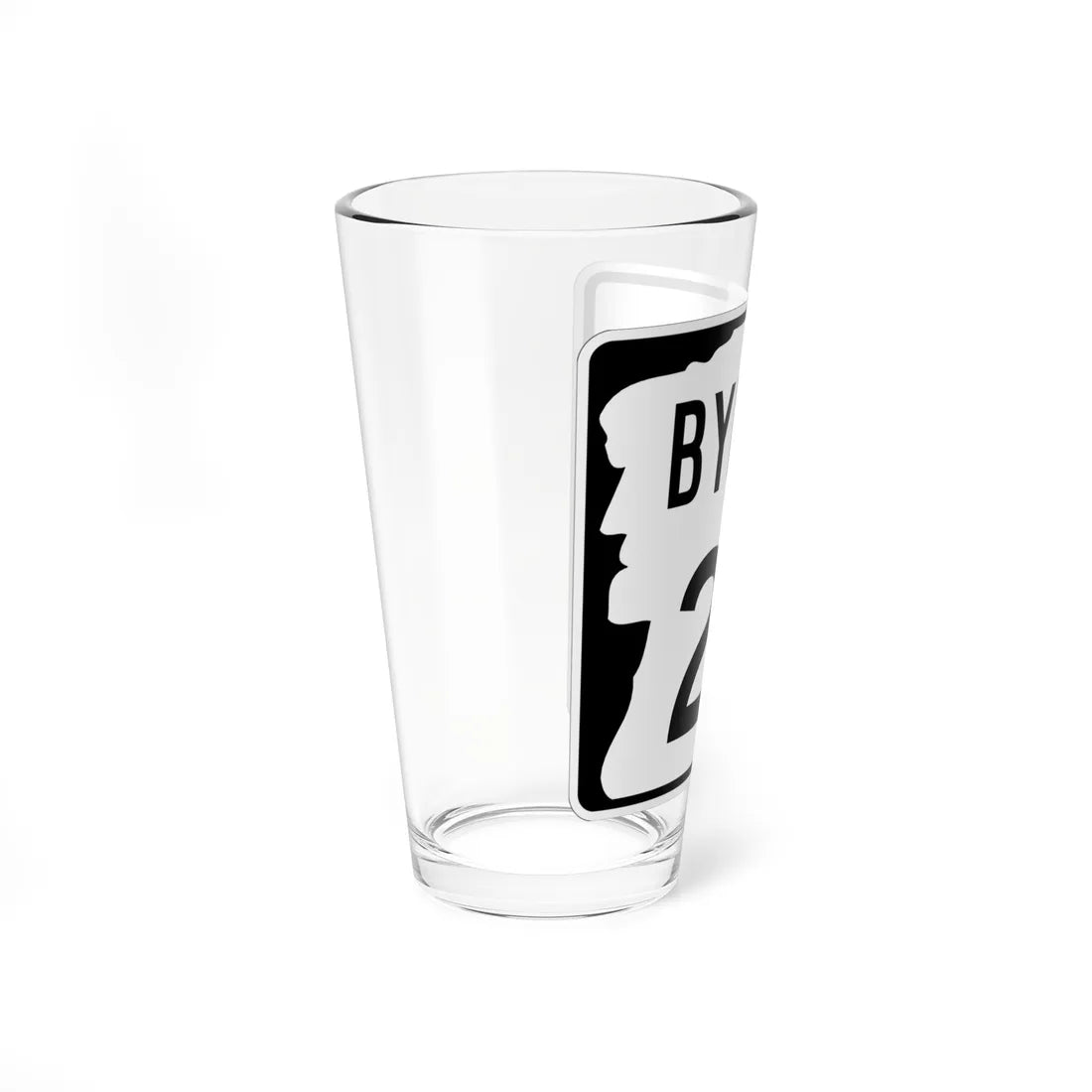 NH Route 28 Bypass (New Hampshire) (Road Sign) Pint Glass 16oz - Go Mug Yourself