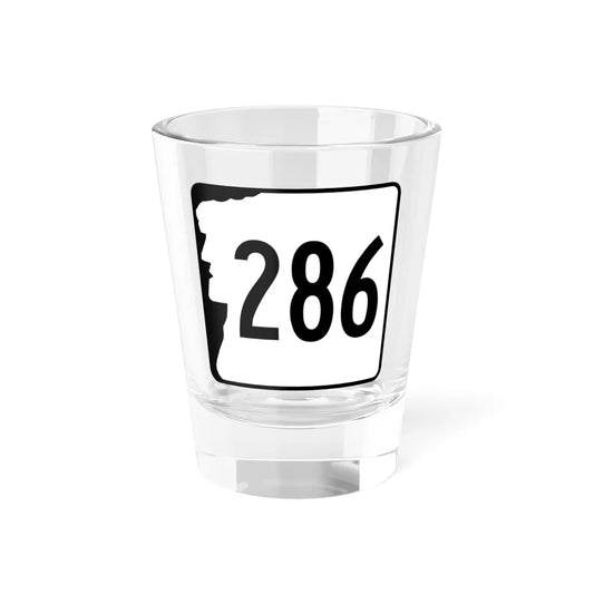 NH Route 286 (New Hampshire) (Road Sign) Shot Glass 1.5oz 1.5oz - Go Mug Yourself