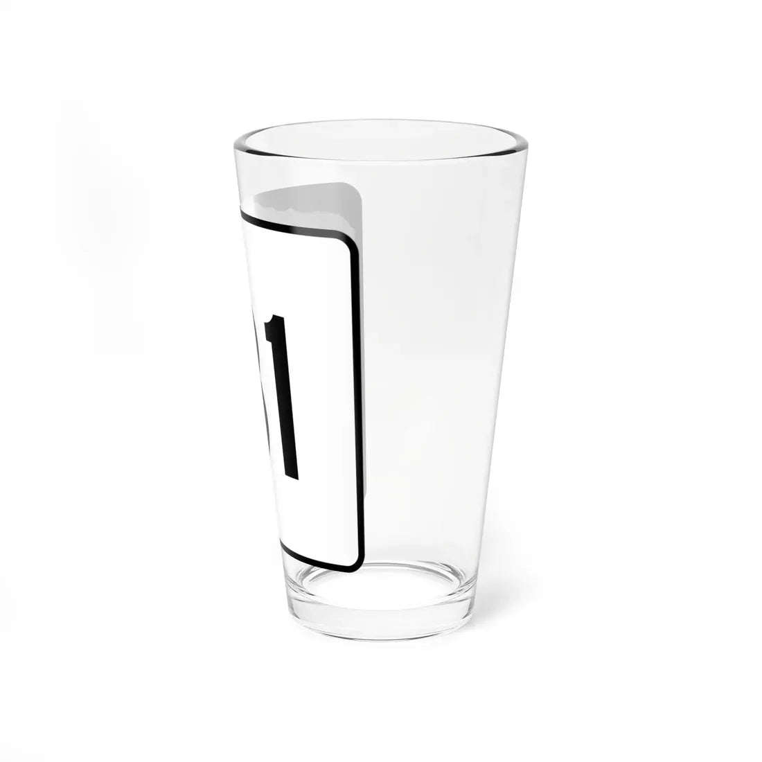 NH Route 31 (New Hampshire) (Road Sign) Pint Glass 16oz - Go Mug Yourself