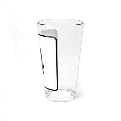 NH Route 4 (New Hampshire) (Road Sign) Pint Glass 16oz - Go Mug Yourself