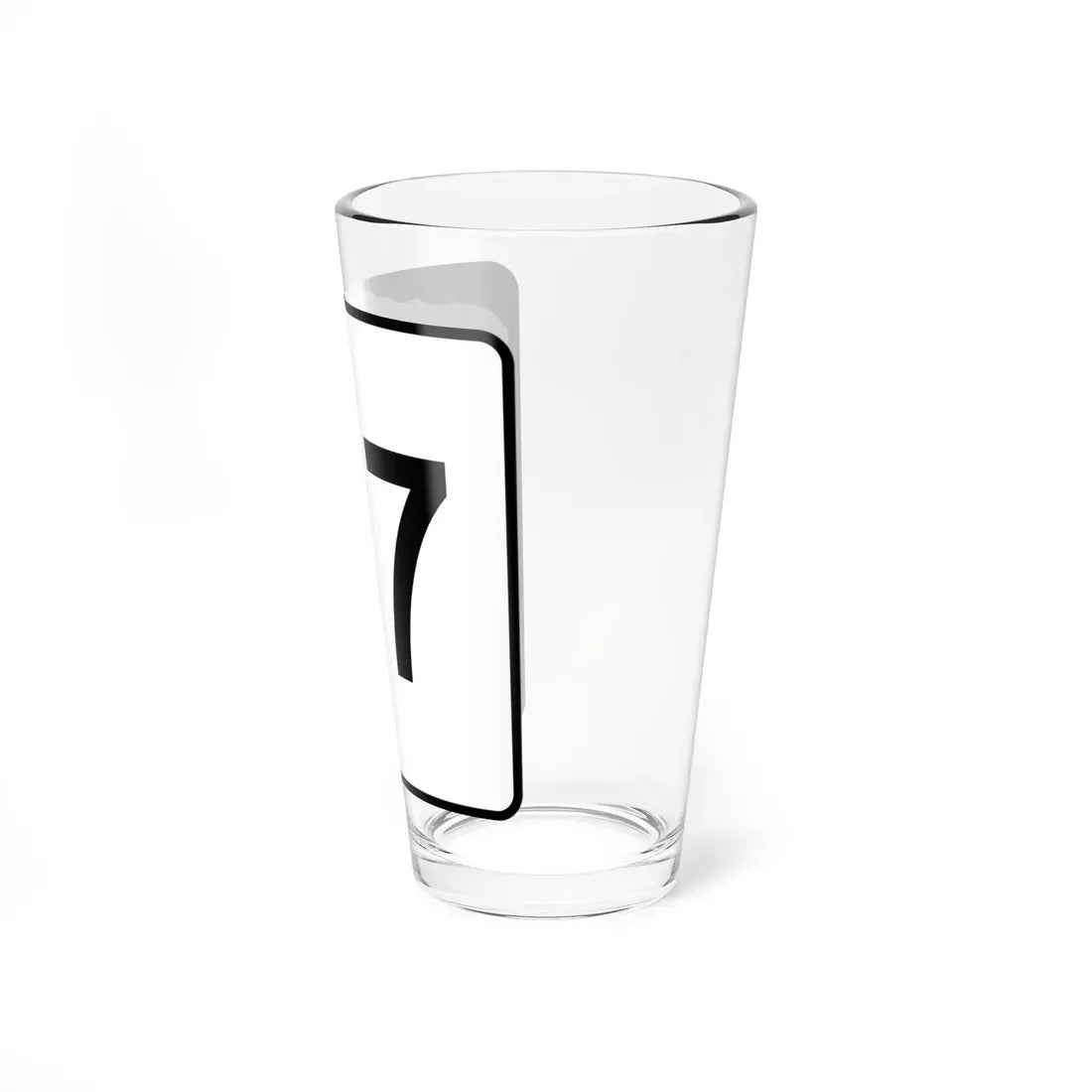 NH Route 47 (New Hampshire) (Road Sign) Pint Glass 16oz - Go Mug Yourself