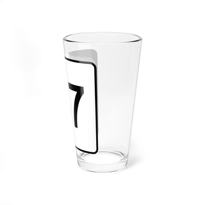NH Route 47 (New Hampshire) (Road Sign) Pint Glss 16oz - Go Mug Yourself