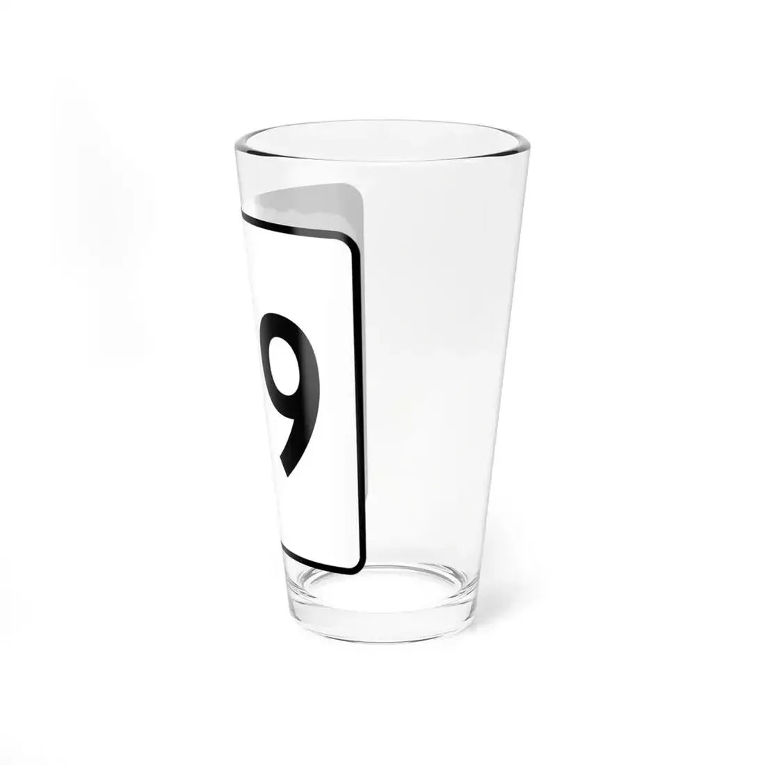 NH Route 49 (New Hampshire) (Road Sign) Pint Glass 16oz - Go Mug Yourself