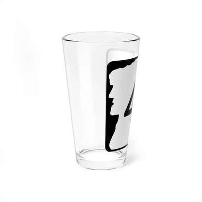 NH Route 49 (New Hampshire) (Road Sign) Pint Glss 16oz - Go Mug Yourself