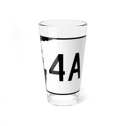 NH Route 4A (New Hampshire) (Road Sign) Pint Glass 16oz 16oz - Go Mug Yourself