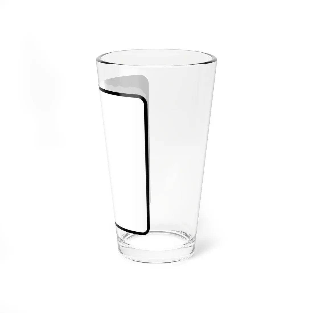 NH Route blank (New Hampshire) (Road Sign) Pint Glass 16oz - Go Mug Yourself