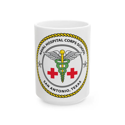 NHCS Texas (U.S. Navy) White Coffee Mug-15oz-Go Mug Yourself