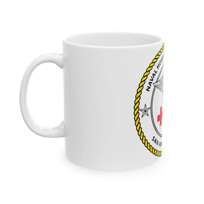 NHCS Texas (U.S. Navy) White Coffee Mug-Go Mug Yourself