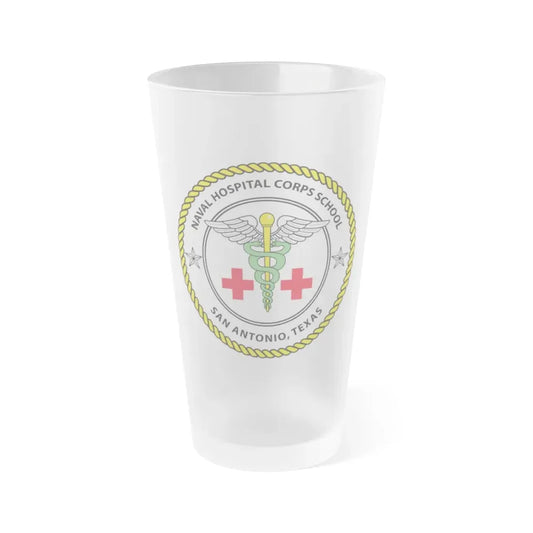 NHCS Texas (U.S. Navy) Frosted Pint Glass 16oz Default Title - Go Mug Yourself