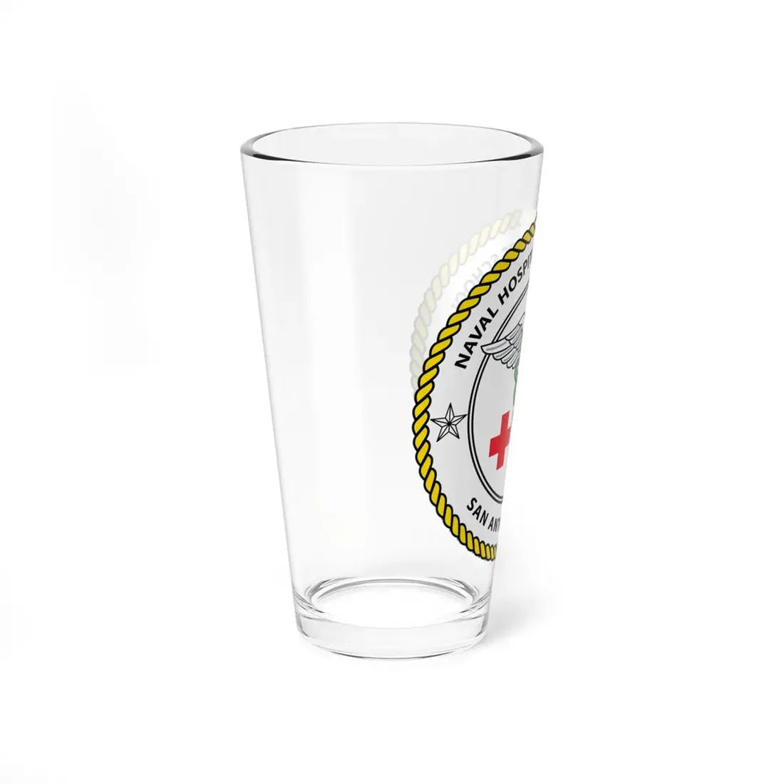 NHCS Texas (U.S. Navy) Pint Glass 16oz - Go Mug Yourself