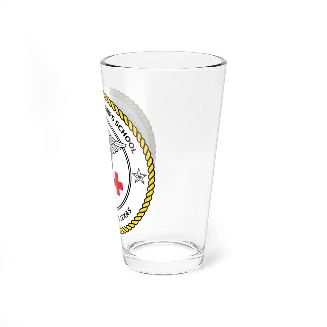NHCS Texas (U.S. Navy) Pint Glass 16oz - Go Mug Yourself