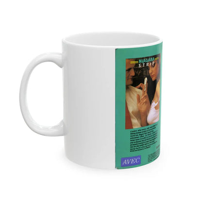 NIAGARA STRIP (VHS COVER) - White Coffee Mug-Go Mug Yourself