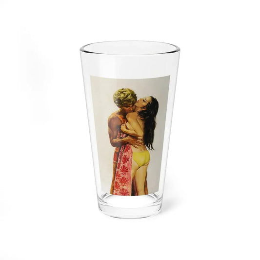Nice Girl from Peyton Place, Pocket Books cover, 1970 - Pint Glass 16oz 16oz - Go Mug Yourself