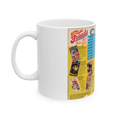 NICKELODEON FRIENDS VARIETY PACK (VHS COVER) - White Coffee Mug-Go Mug Yourself