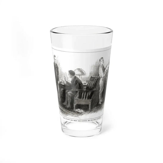 Nid and Nod (2), St. Nicholas magazine, February 1923 (Magazine Illustration) Pint Glass 16oz 16oz - Go Mug Yourself