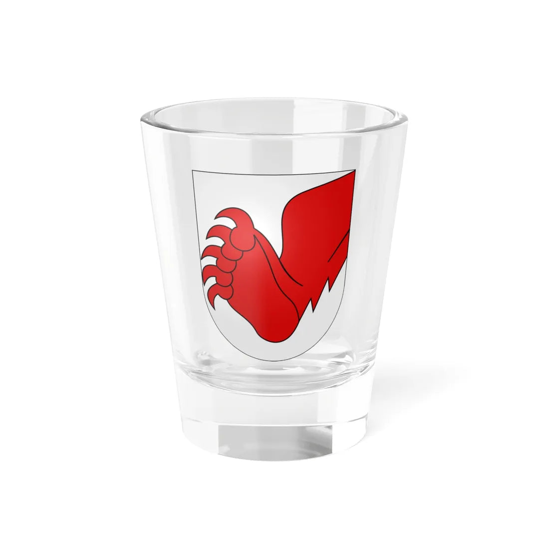 Nidau district-coat of arms (Switzerland) (Coat of Arms) Shot Glass 1.5oz 1.5oz - Go Mug Yourself