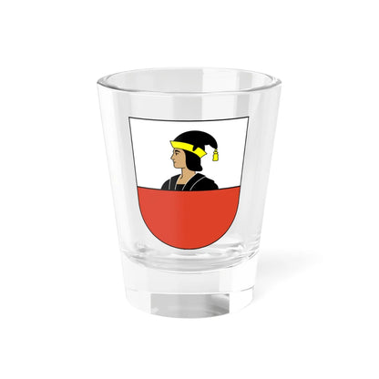 Niederhasli-blazon-side (Switzerland) (Coat of Arms) Shot Glass 1.5oz 1.5oz - Go Mug Yourself
