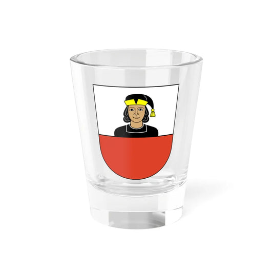 Niederhasli-blazon (Switzerland) (Coat of Arms) Shot Glass 1.5oz 1.5oz - Go Mug Yourself