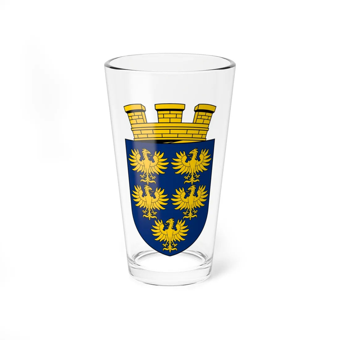 Niederösterreich CoA (Austria) (Coat of Arms) Pint Glass 16oz 16oz - Go Mug Yourself