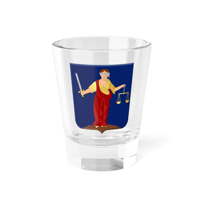 Niemandsvriend wapen HRvA (Netherlands) (Coat of Arms) Shot Glass 1.5oz 1.5oz - Go Mug Yourself