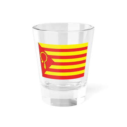 Nieuwerkerken vlag (Belgium) Shot Glass 1.5oz 1.5oz - Go Mug Yourself