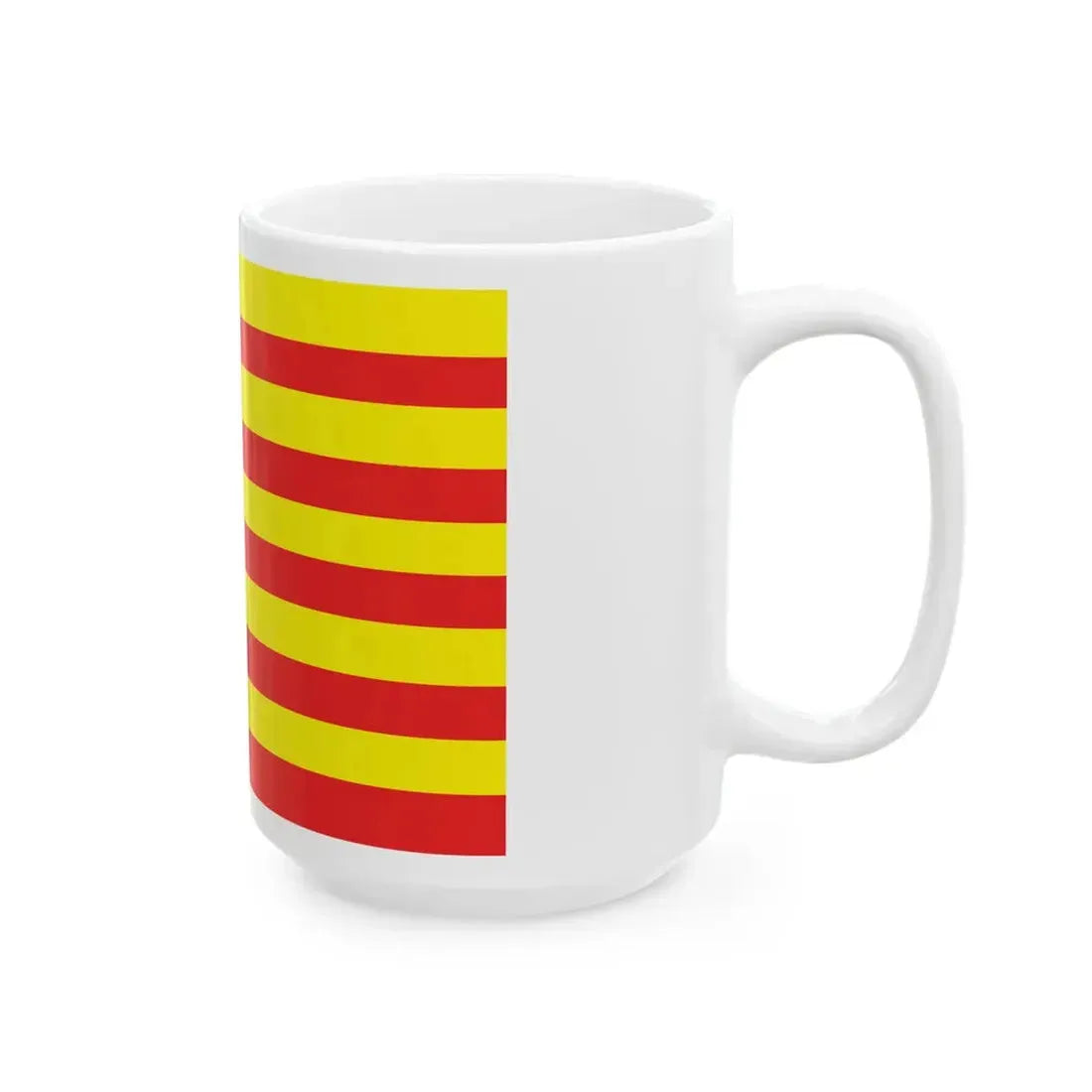 Nieuwerkerken vlag (Belgium) White Coffee Mug - Go Mug Yourself