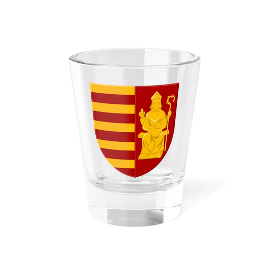 Nieuwerkerken wapen (Belgium) (Coat of Arms) Shot Glass 1.5oz 1.5oz - Go Mug Yourself