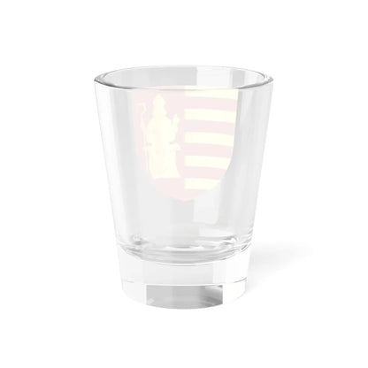 Nieuwerkerken wapen2 (Belgium) (Coat of Arms) Shot Glass 1.5oz - Go Mug Yourself