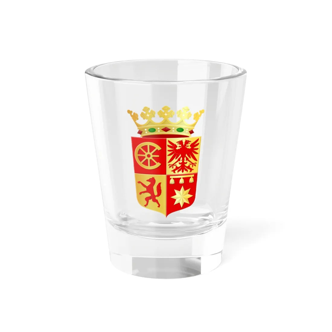 Nieuwkoop wapen (Netherlands) (Coat of Arms) Shot Glass 1.5oz 1.5oz - Go Mug Yourself