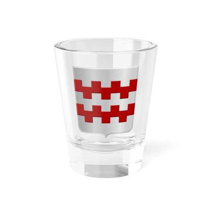 Nieuwland Zederik wapen (Netherlands) (Coat of Arms) Shot Glass 1.5oz 1.5oz - Go Mug Yourself