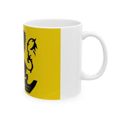 Nieuwpoort B vlag (Belgium) White Coffee Mug - Go Mug Yourself