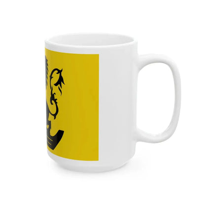 Nieuwpoort B vlag (Belgium) White Coffee Mug - Go Mug Yourself