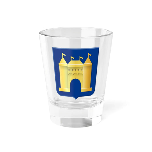 Nieuwpoort ZH wapen (Netherlands) (Coat of Arms) Shot Glass 1.5oz 1.5oz - Go Mug Yourself