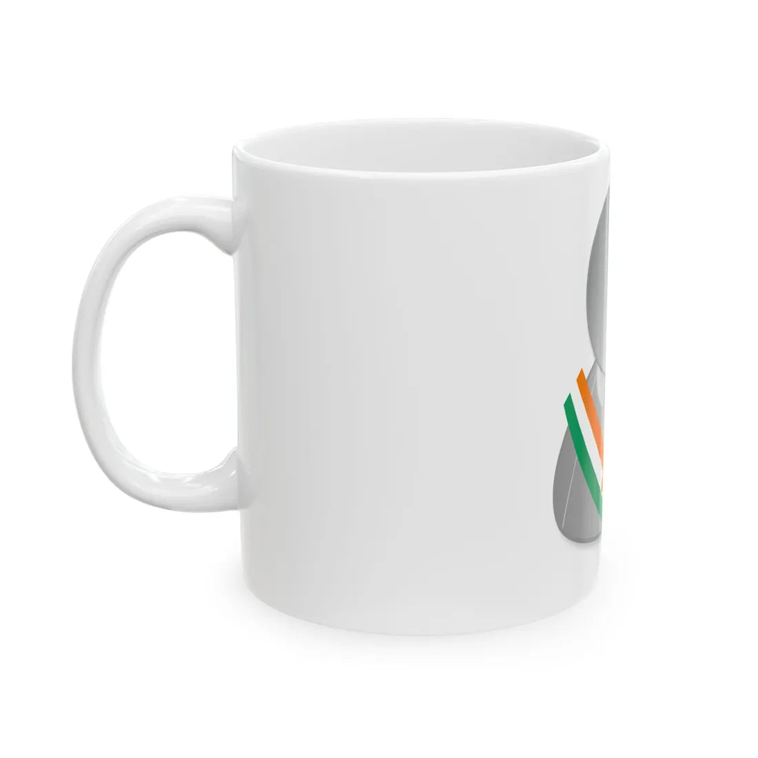 Niger politic personality icon (Niger) White Coffee Mug - Go Mug Yourself