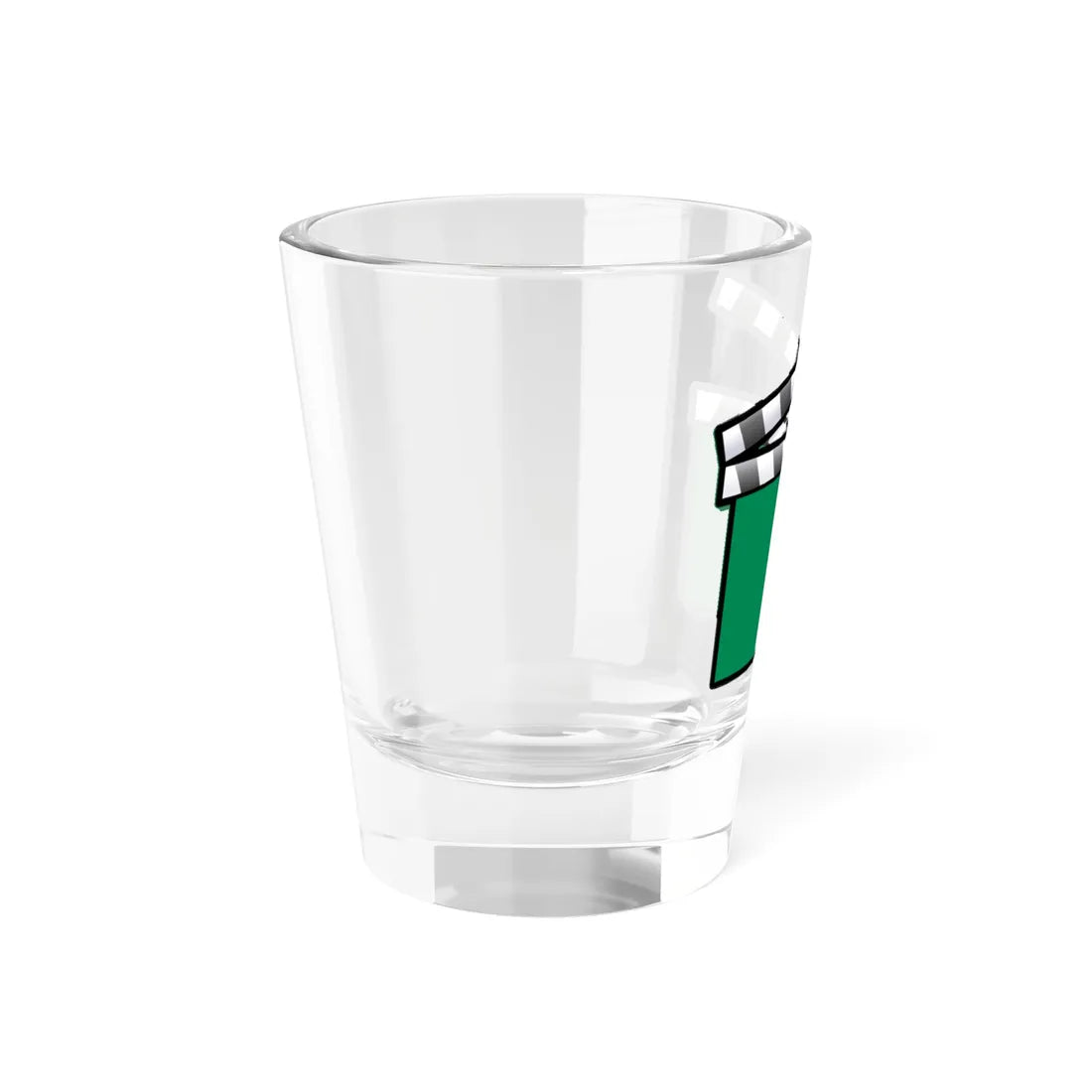 Nigeria film clapperboard (Niger) Shot Glass 1.5oz - Go Mug Yourself