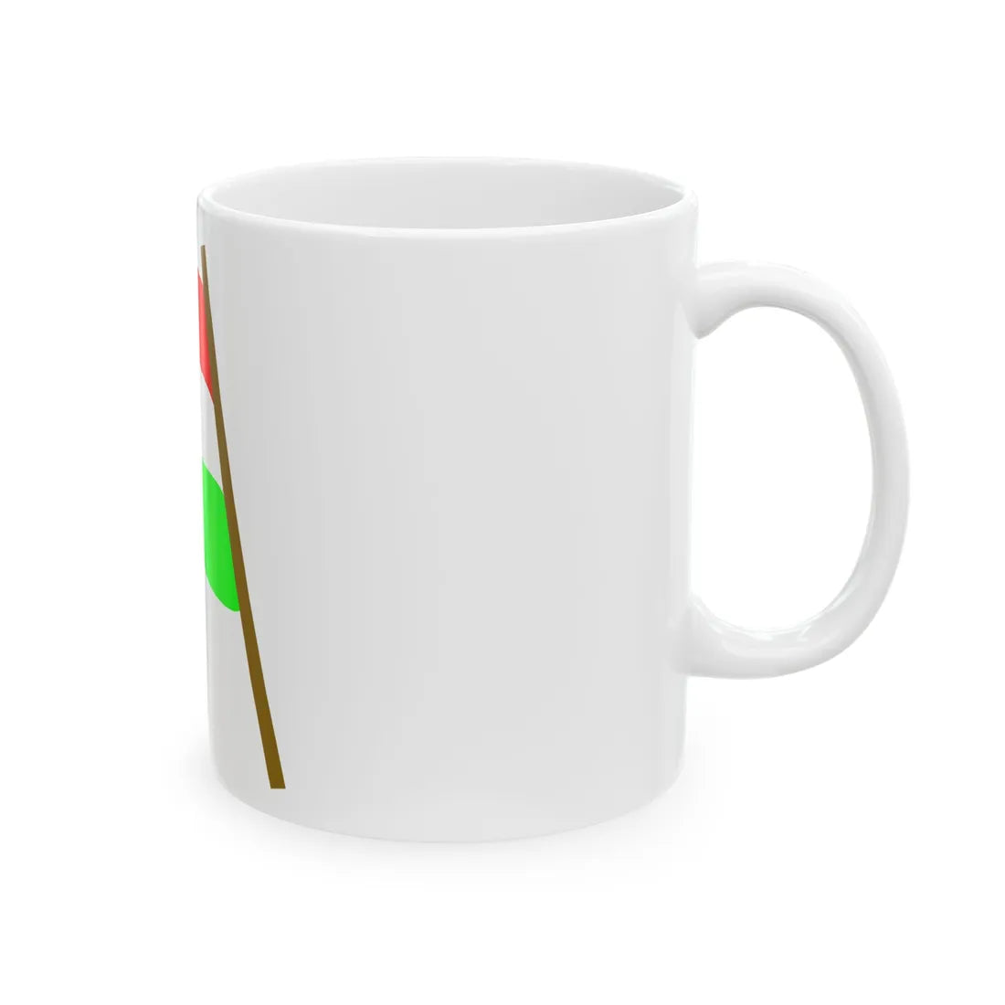 Nigertricolor (Niger) White Coffee Mug - Go Mug Yourself